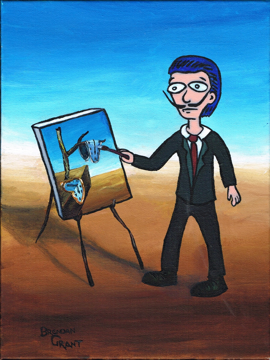 Salvador Dali Cartoon 2022