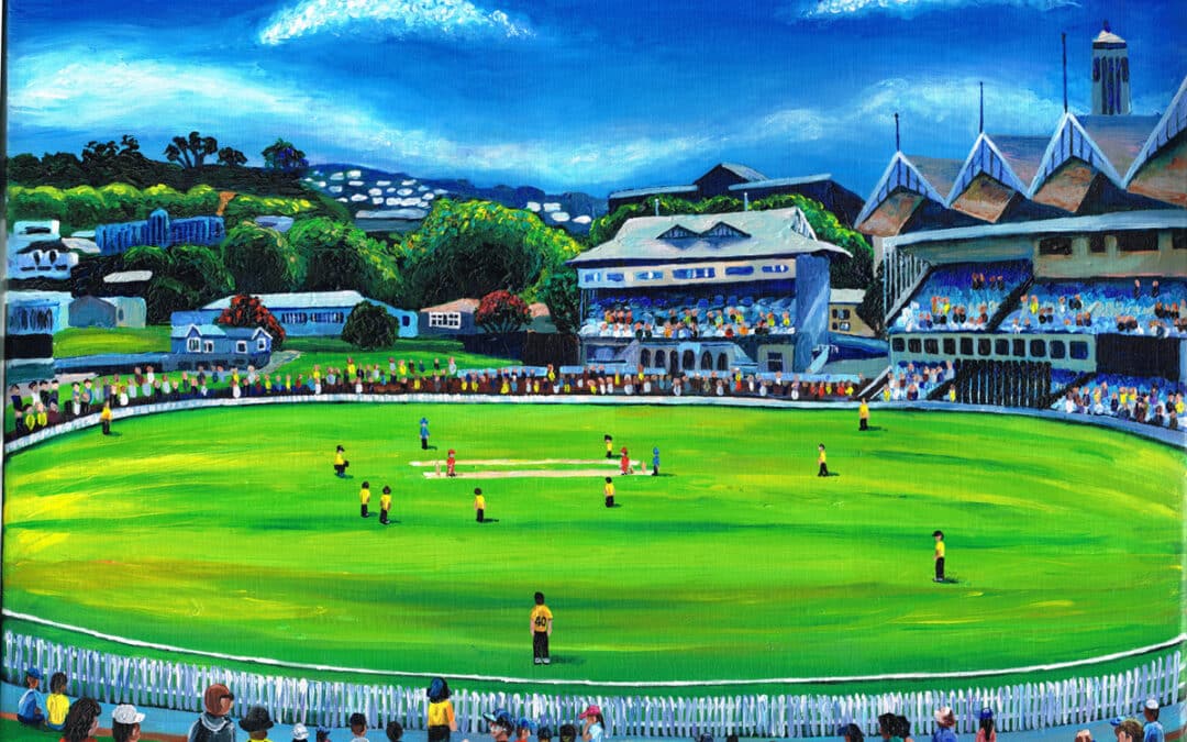 Basin Reserve, Day at the Cricket, 2021