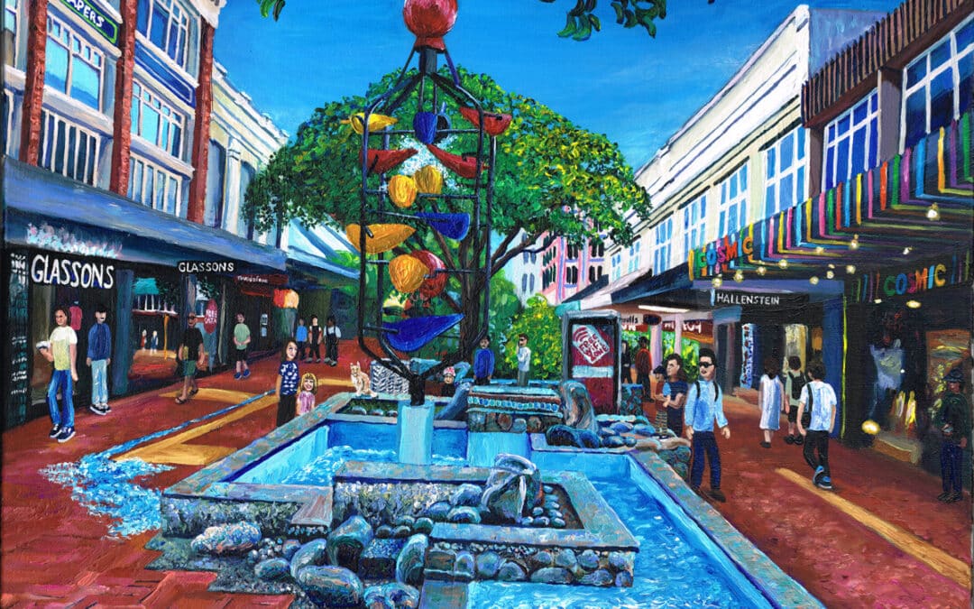 Bucket Fountain, Cuba Mall, 2021