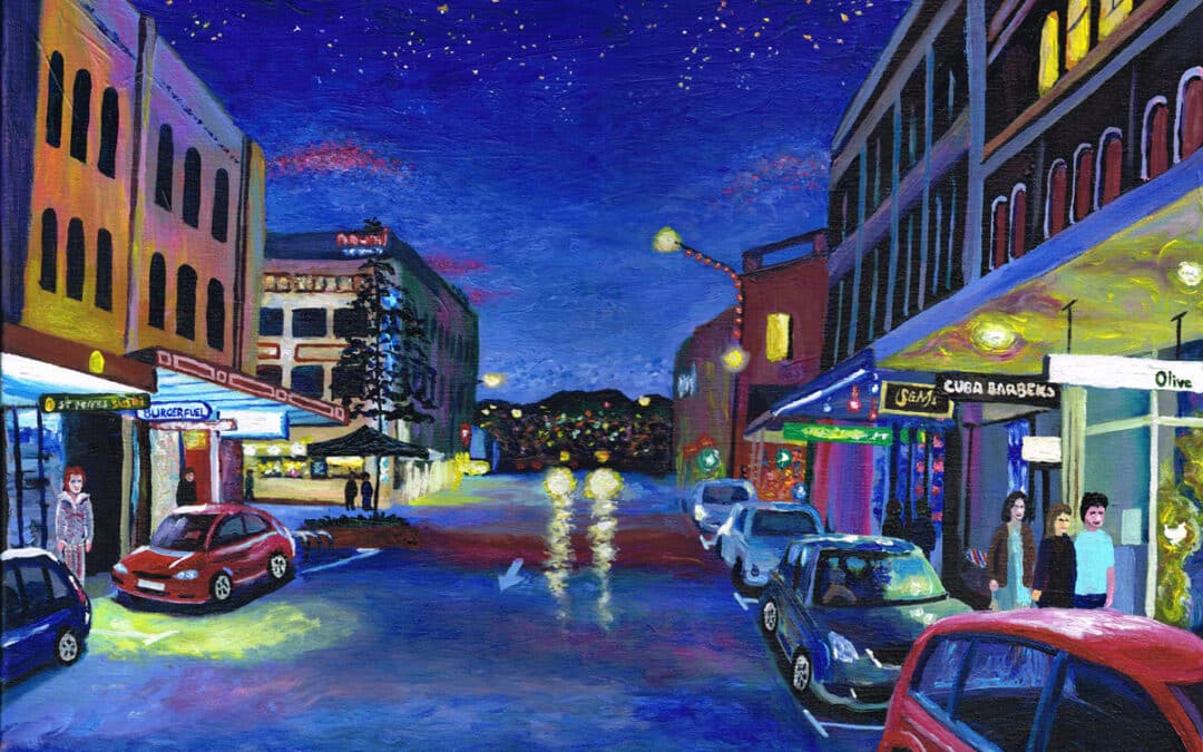 Cuba Street at Night, 2022