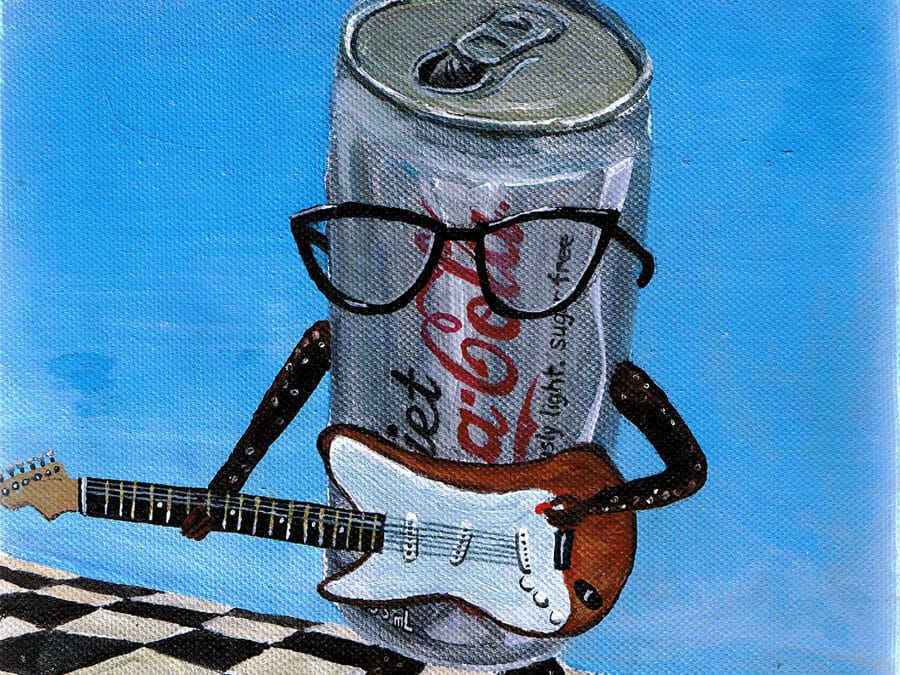 Diet Coke Can Man