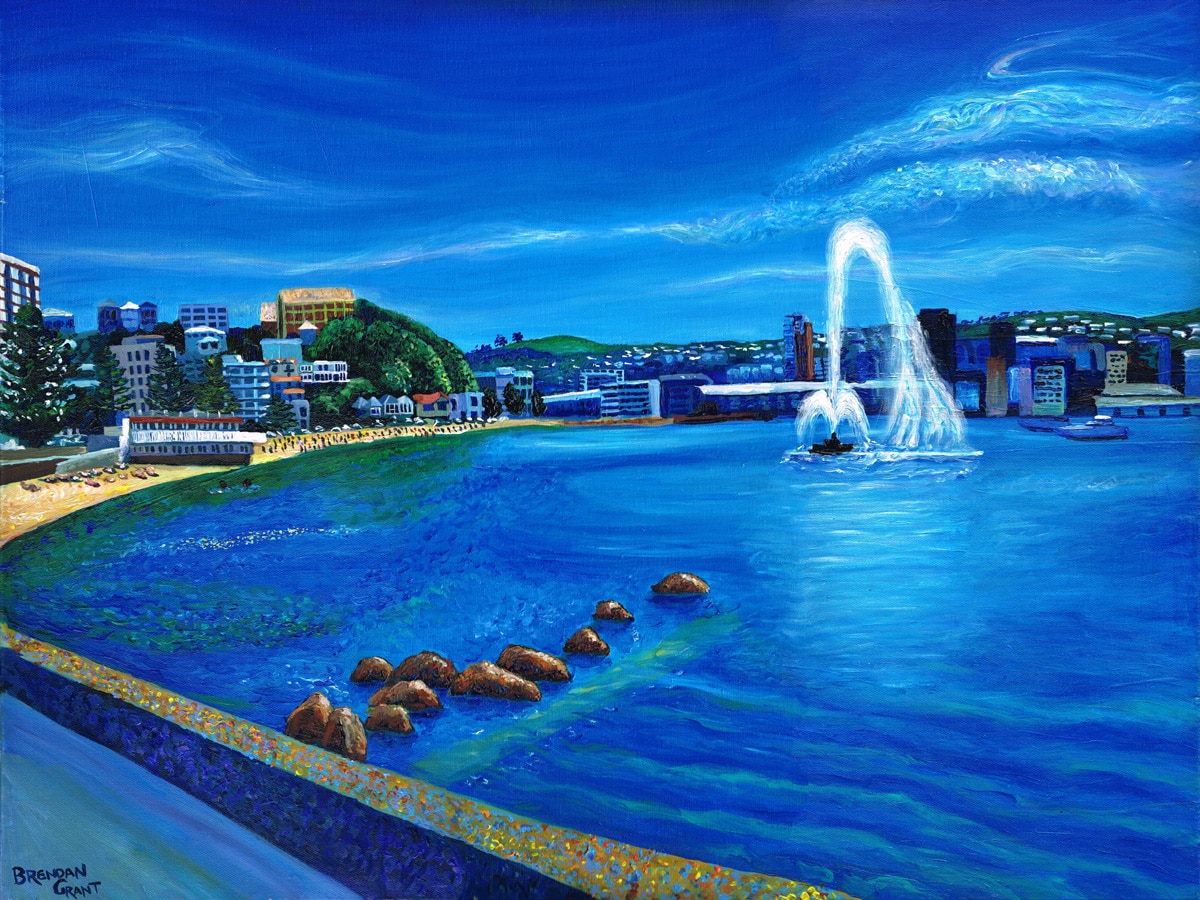 Looking Back at Oriental Bay, 2024