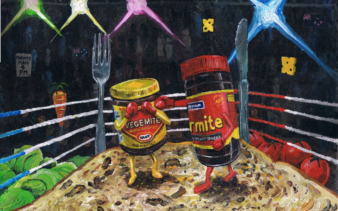 Marmite and Vegemite Boxing