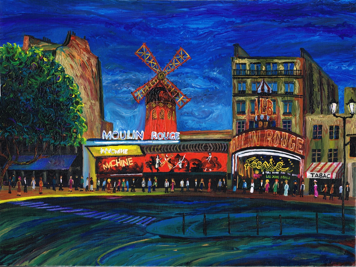 Moulin Rouge, Paris, 2013