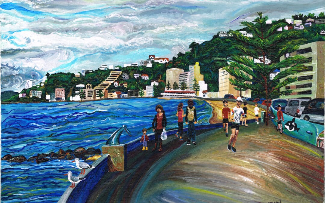 Oriental Bay Footpath, 2013