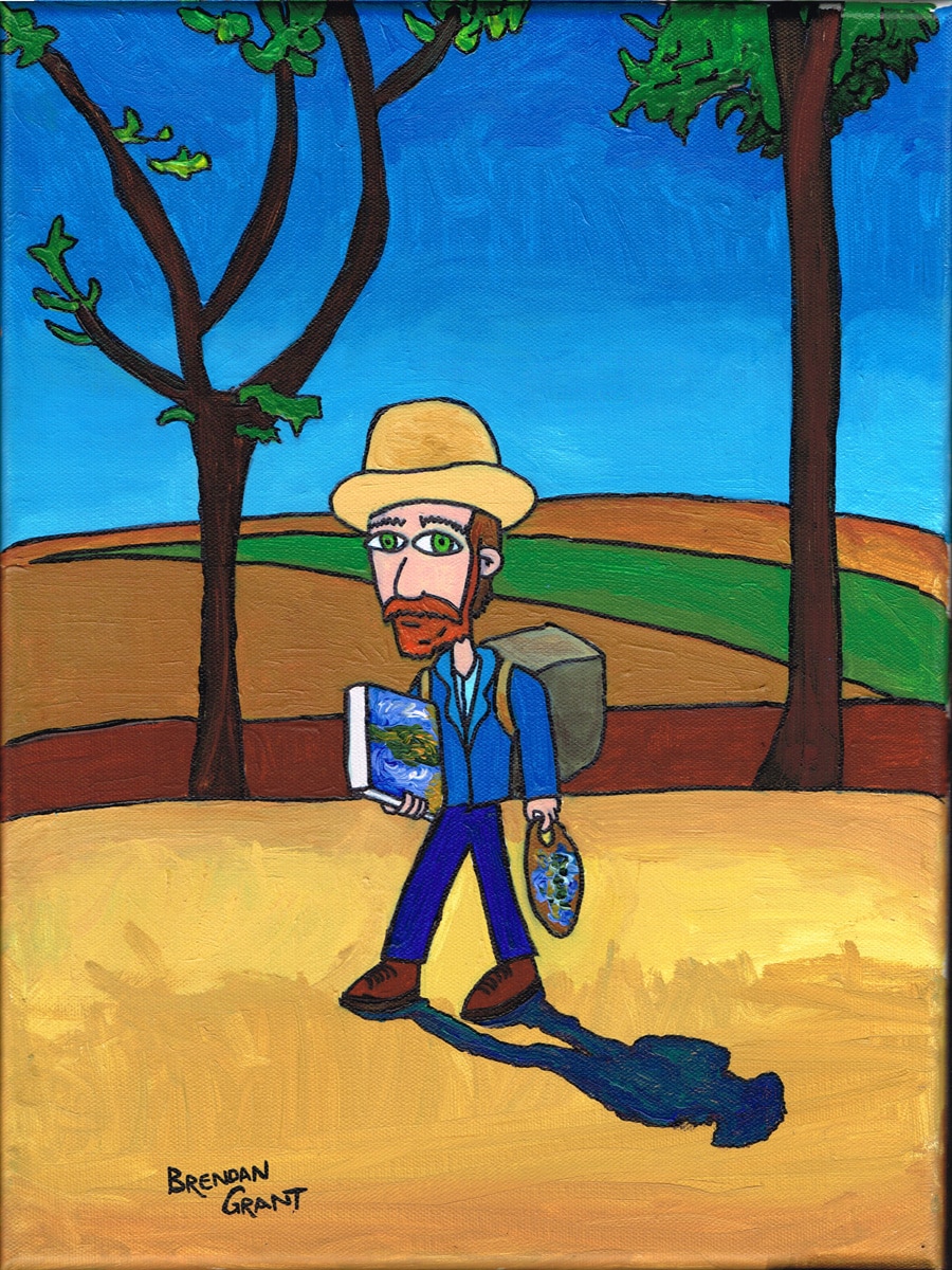 Vincent Van Gogh Cartoon 2021